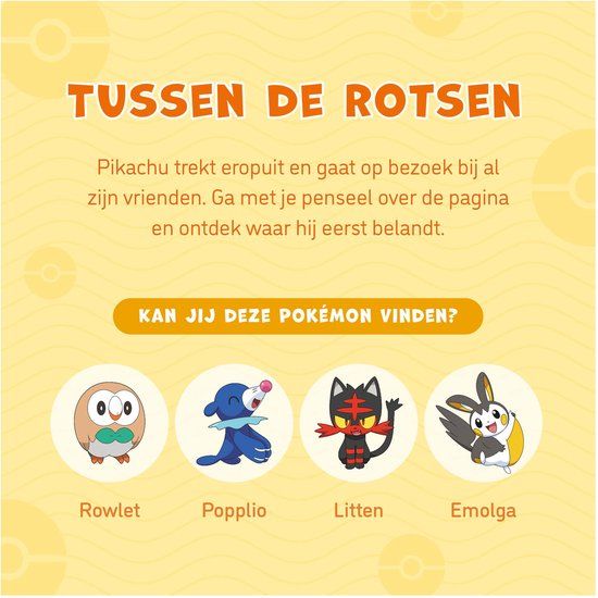 Pokémon Schilderen met water deel 1 | Multi kleuren | Papier | 237 g