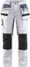 Blåkläder Dames Schildersbroek met stretch 7910-1000 - Wit/zwart - D20