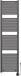 Wiesbaden Elara Elektrische Radiator WiFi 181,7 x 45 cm - Gunmetal