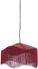 Light & Living Hanglamp Tiffany - Rood - Ø40x26cm