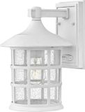 Hinkley LED Wand Buitenlamp Freeport | 1X E27 Max 40W | IP44 | Dimbaar | Textured White