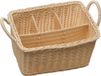 APS Bestekmand Economic, 26x18xh15 cm, beige, 4 vakken