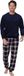 Pastunette - Huispak/Pyjama - Midnight Mode - Velours/Fleece - Blauw Geruit - Maat XXL