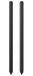 BSDTECH 2 STKS Galaxy S21 Ultra S Pen Vervanging voor Samsung Galaxy S21 Ultra 5G Stylus Pen (2 STKS Noir)