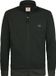 Petrol Industries Heren Sweater met rits bij de kraag steelcrest - Groen - Maat M
