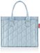 Reisenthel Daily Shopper Schoudertas Rhombus Denim Lichtblauw
