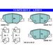 ATE Kit de plaquettes de frein, frein à disque 13.0470-5511.2 Opel 84124408