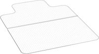 Vevor Stoelmat Kantoorstoelmat PVC voor tapijtvloeren thuis 1230x914mm