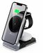 Reagle Inductie-oplaadstation Reagle Qi2 3-in-1, 15W, magnetisch en opvouwbaar, voor iPhone, Apple Watch, AirPods, Samsung Galaxy, met USB-C aansluiting en nachtlampje