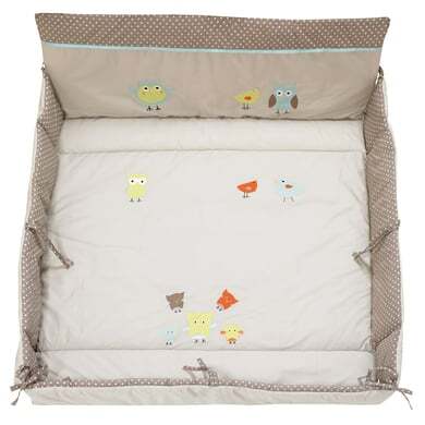 Alvi ALVI Box Bekleding Plus Birds beige 416-6