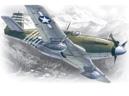 ICM 48161 - Mustang P-51 A, WWII American Fighter