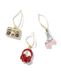 HEMA Set de suspension Noël rétro - 3 pièces