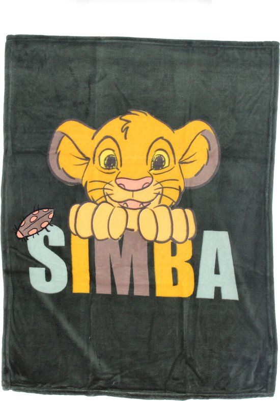4KidsOnly Lion King Baby Coral-Fleece Deken Multi Colour 75x100 cm