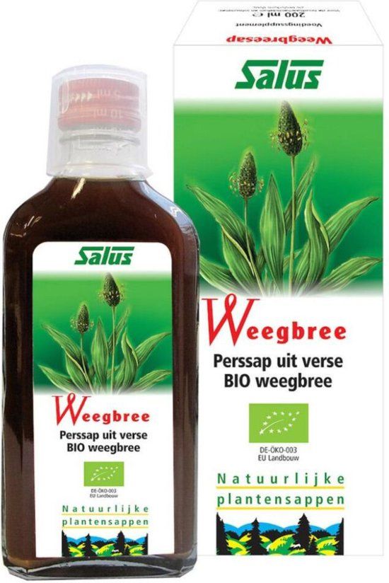 Salus Biologisch Sap Weegbree 200 ml