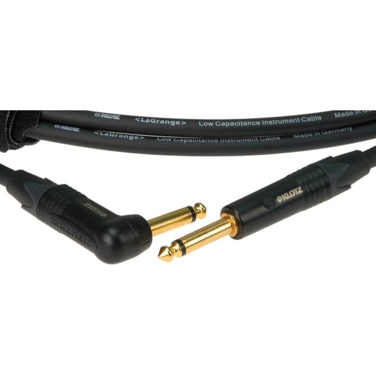 Klotz LAGPR0450 Neutrik jack 2p - jack haaks 4.5 meter gitaarkabel