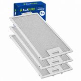 Alapure 3x Metaalfilter voor AEG 4055101697 325x197x10mm