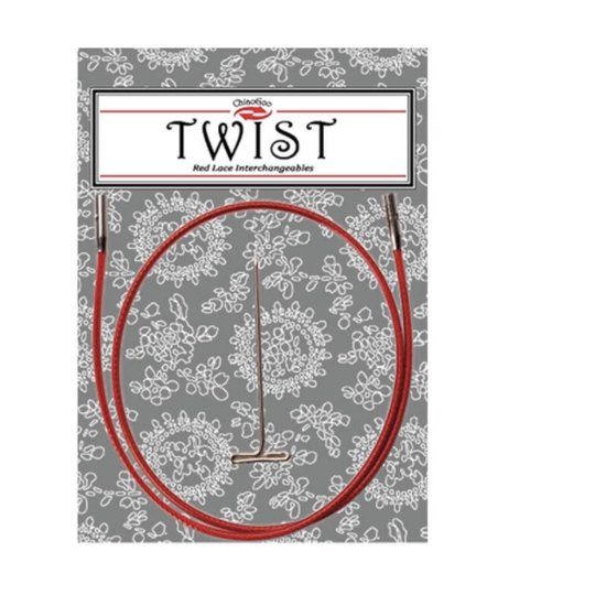 ChiaoGoo Twist Red Flexibele Kabel 93cm voor Verwisselbare Breinaalden