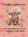 Valentine Highland Cow: Cute Pink Winter Cow Romantic Farm Animal Counted Cross Stitch Pattern