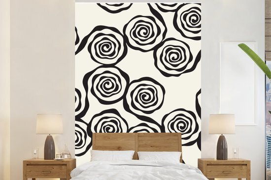 Nr1Wallpaper Behang - Fotobehang Natuur - Patronen - Spiralen - Breedte 160 cm x hoogte 240 cm