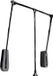 Emuca Hang muurhanger Hang, verstelbare breedte 600-830mm, Staal en Plastic, Zwart