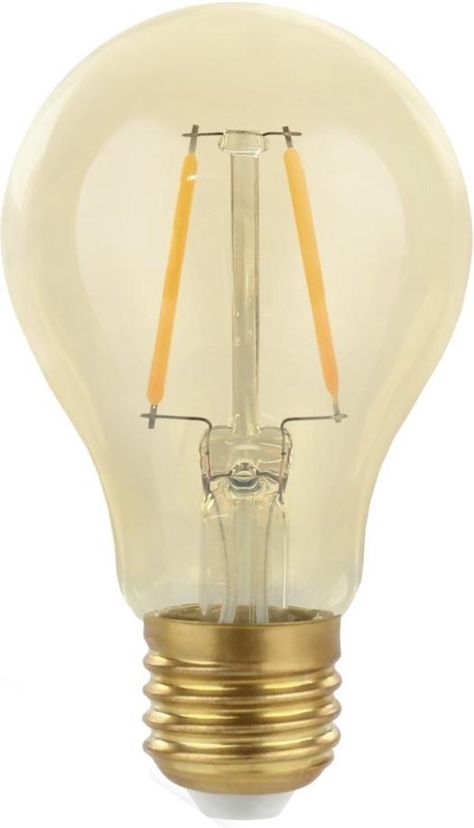 SpectrumLED LED filament lamp - E27 fitting A60 - 2W vervangt 25W - 2500K extra warm wit licht