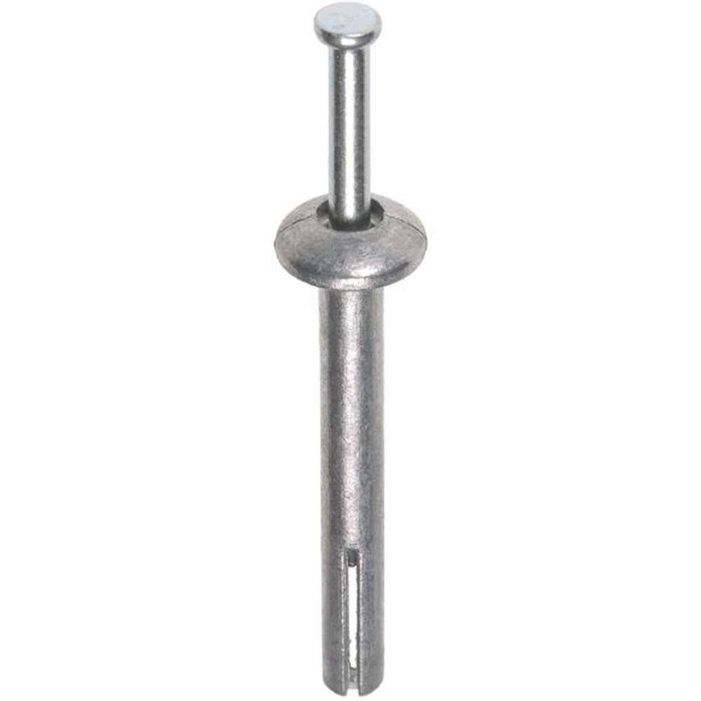 Steelies Ultimate slagplug 6x 50 cilinderkraag alu/zink nagel | 100 stuks - KDE10600501