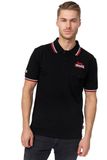 Lonsdale Lynton Poloshirt schmale Passform Black-S