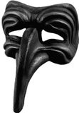 Maskworld Turchetto Zwart - Venetiaans Masker