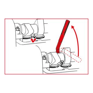 KS Tools klepstoterhefboom - 1 stuk