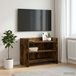 Prolenta Maison Exclusive Meuble TV exclusif - Dimensions : 60 x 33 x 47 cm - Bois stratifié imitation chêne fumé