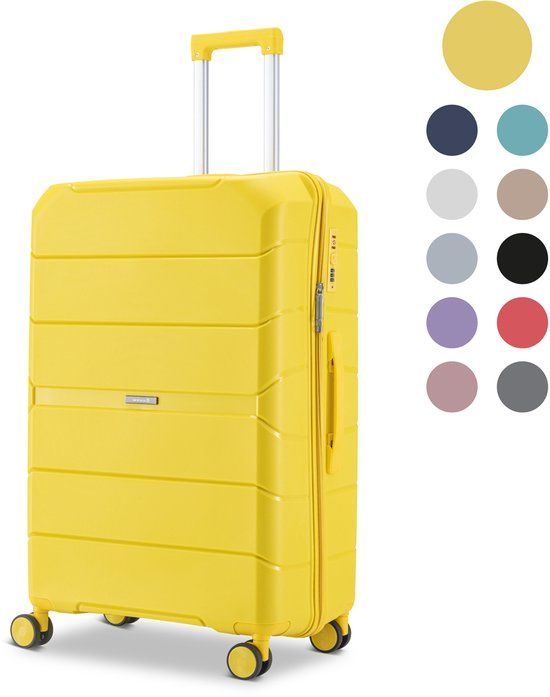 SKYCASES Urban Adventurer Medium Reiskoffer Geel