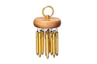 Meinl Percussion Hand Held Chimes - Klein muziekinstrument met 12 klankstiften - handgespeeld - met houder - aluminium, goud (CH-HPEG)