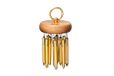Meinl Percussion Hand Held Chimes - Klein muziekinstrument met 12 klankstiften - handgespeeld - met houder - aluminium, goud (CH-HPEG)