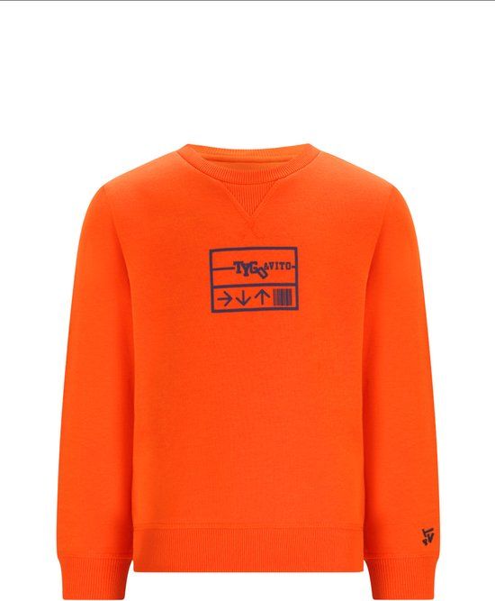 TYGO & vito jongens Trui oranje maat 146/152