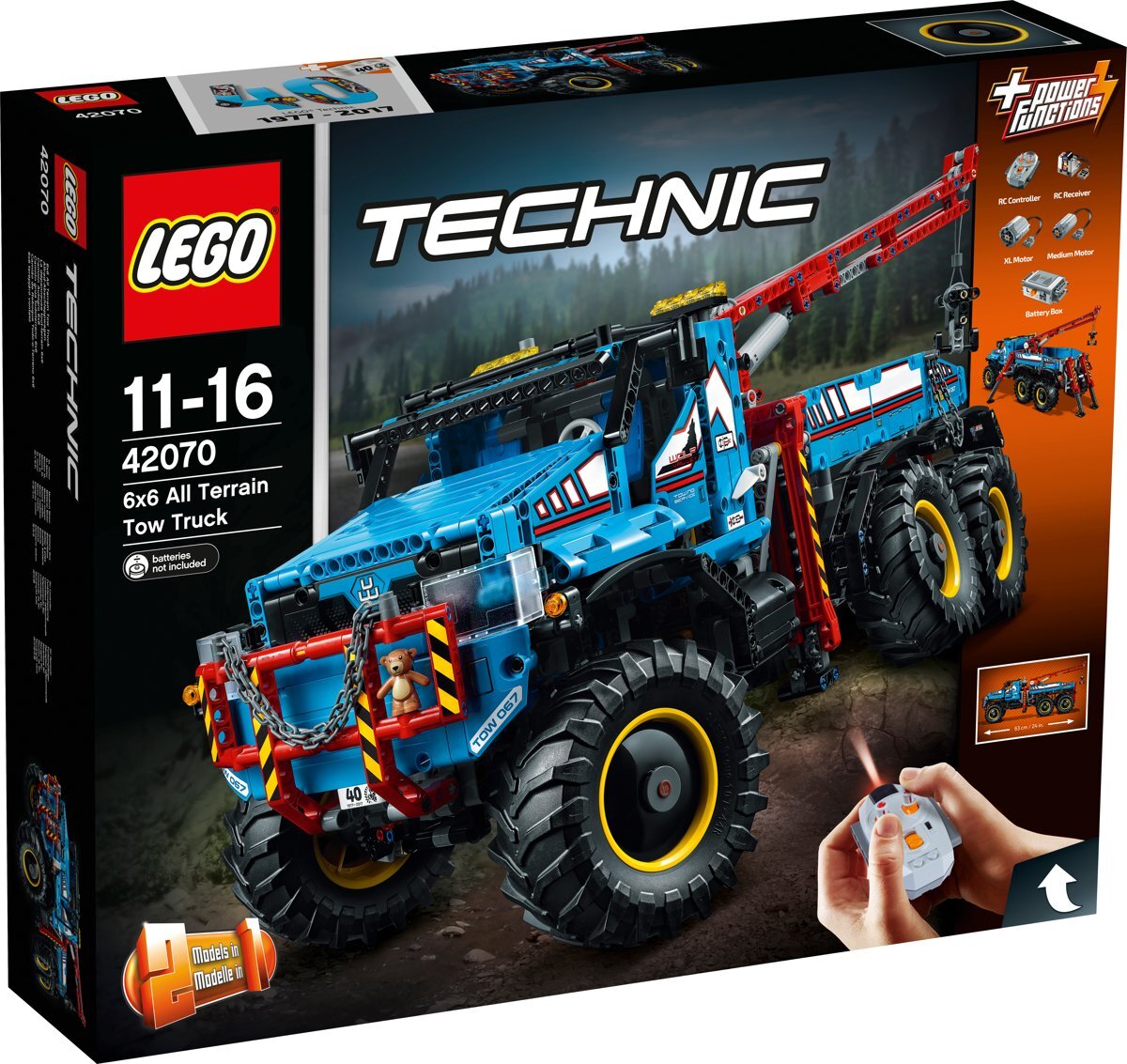 lego Technic 6 x 6 allterrain-sleepwagen 42070