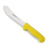 Arcos Serie 2900 - slagermes steakmes - lemmet nitrum roestvrij staal 200 mm - handvat polypropyleen kleur geel