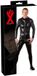 Late The Latex Collection Men's Latex Jumpsuit M Zwart