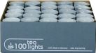 Enlightening Candles 200x Bougies blanches 5 heures de combustion - Bougies sans parfum