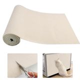 Krabmat voor katten, 40 x 200 cm, herbruikbaar, zelfklevende krabmat van polyester, krasbescherming voor katten, ideaal voor bescherming van meubels, muren en hoeken, beige