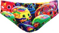 CROTTON SA Turbo Multi Skull 2019 Slip de bain Multicolore XL Homme