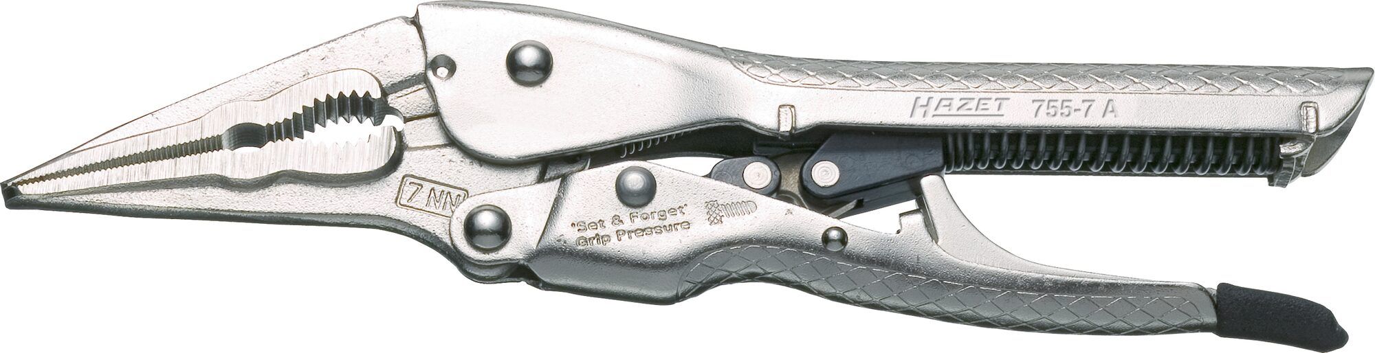 HAZET Griptang · zelfinstellend 755-7A · Lengte: 192 mm