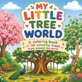 My Little Tree World: A Coloring Book of 50 Amazing Trees from Around the World