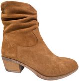Aqa A8895 A60 Enkellaarzen Cognac Suède Dames - Cognac - 40