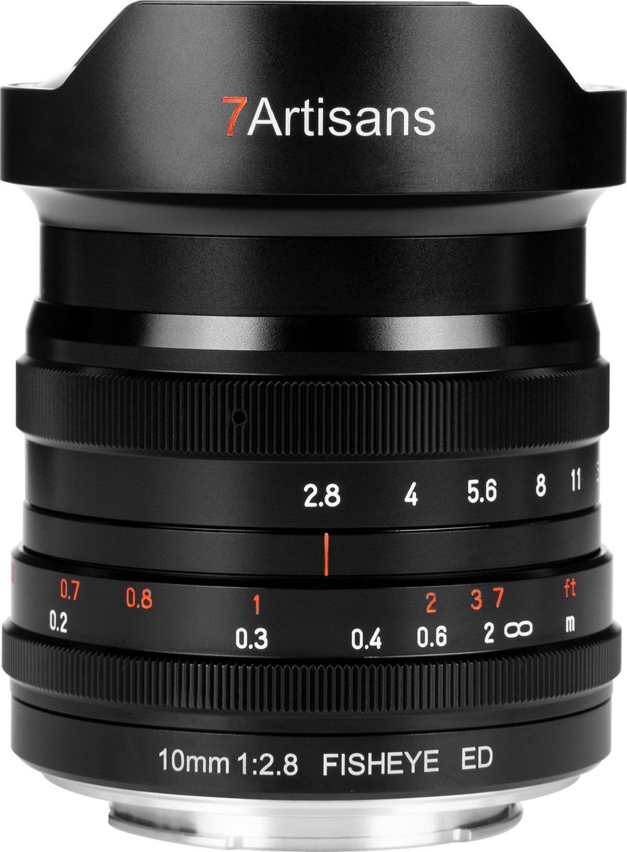 7artisans 7 Artisans - Cameralens - 10mm F2.8 Full Frame voor Sony E-vatting