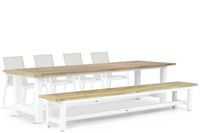 Lifestyle Garden Furniture Lifestyle Fiora/Los Angeles 300 cm dining tuinset 6-delig