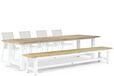 Lifestyle Garden Furniture Lifestyle Fiora/Los Angeles 300 cm dining tuinset 6-delig