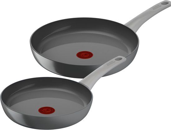 Tefal Renew ON Keramische Koekenpannenset - 2-delig - Ø 24 & 28 cm - Inductie