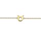 Jwls4u Stier Armband Gold-plated Zodiac ZB005G