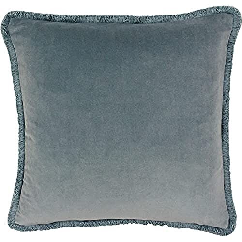 Paoletti Paoletti FREYA 45X45 C/CASE DEB, polyester, Duck Egg blauw, 45x45cm