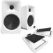Kanto Audio Kanto ORA4 with S4W Tilted Speaker Stands White